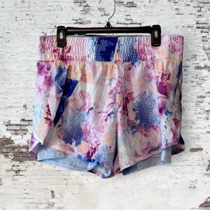 Avia Floral Women's Athletic Shorts